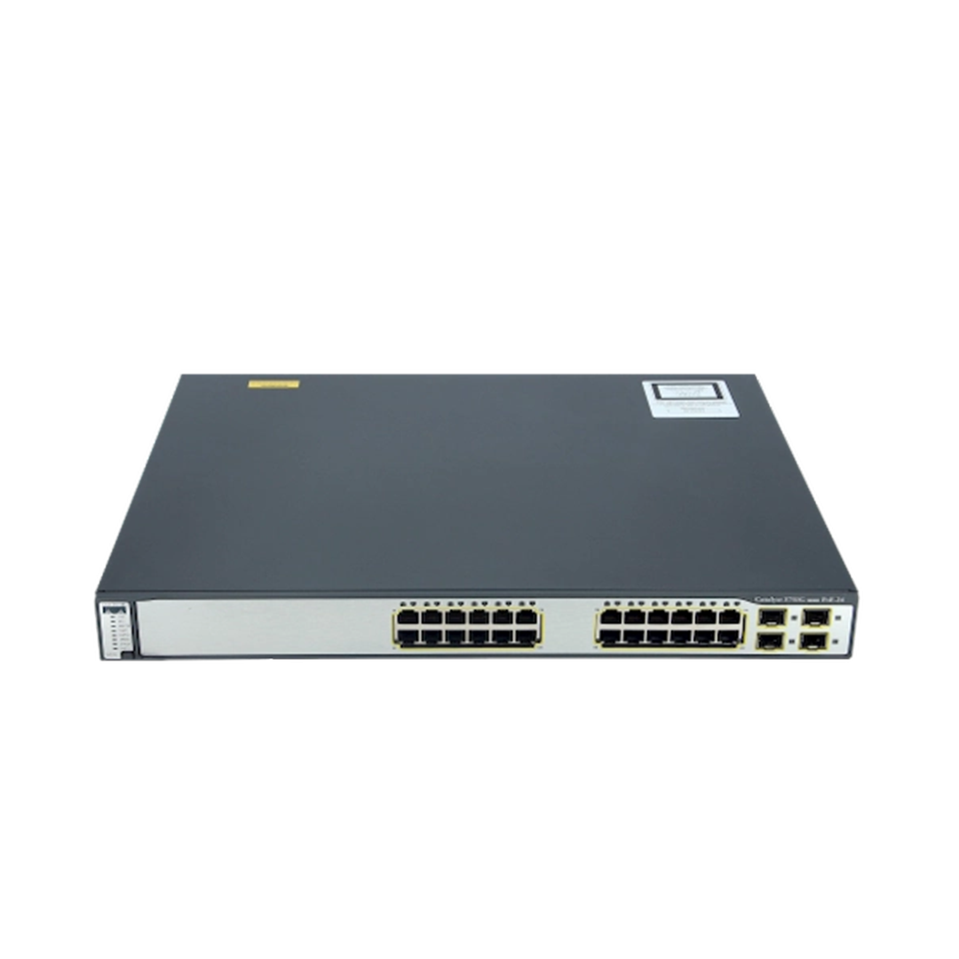 سوییچ شبکه 24 پورت سیسکو مدل WS-C3750G-24PS-S