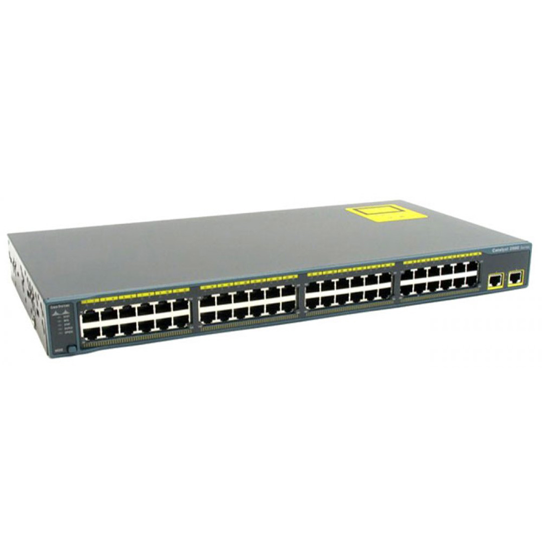 سوییچ شبکه 48 پورت سیسکو مدل WS-C2960-48PST-L