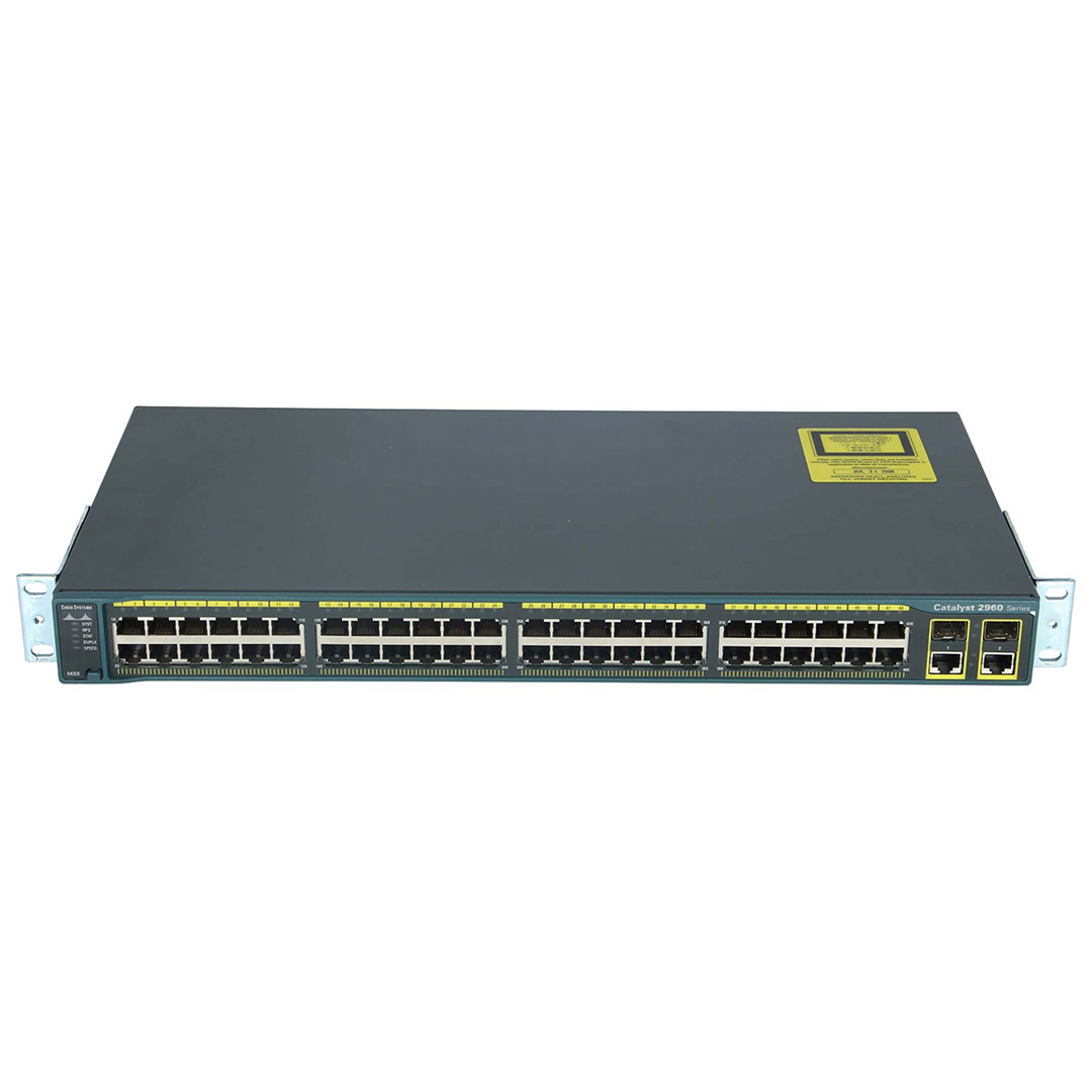 سوییچ شبکه 48 پورت سیسکو مدل WS-C2960G-48TC-L