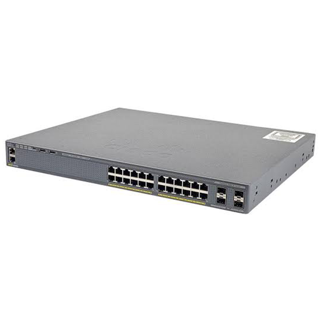 سوئیچ شبکه 24 پورت سیسکو مدل WS-C2960X-24PS-L